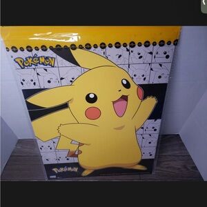 Pokemon Pikachu Yellow and Black Art Print